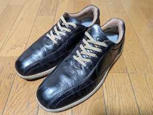 Hawkins ホーキンス ホーキンス トラベラー 黒　25.5cm 3E (NBスニーカーなら26.5cm相当) 中古