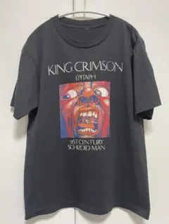 KING CRIMSON キングクリムゾンtシャツ肩幅47身幅52着丈65 美品