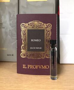 《送料無料》 イルプロフーモ ロメオ オードパルファム 2ml 香水サンプル ※未使用※ #IL PROFVMO ROMEO EDP #ロミオ