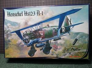 ★1/72 AviS : 　 Henschel Hs-123 A