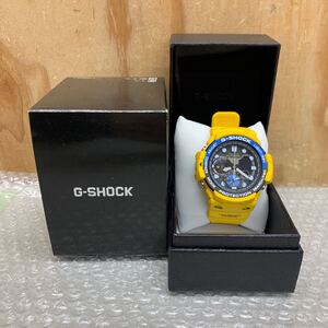 ① CASIO G-SHOCK ジーショック GN-1000 イエロー 動作未確認 現状品