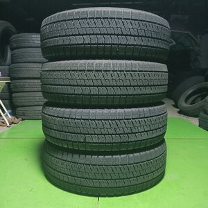 C12-29-3●【送料無料！4本セット】195/65R15 91Q BS BLIZZAK VRX2 2021年製2本/2023年製2本/山あり/冬タイヤ/適格請求書発行可能