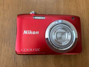 ニコン Nikon★コンパクトデジタルカメラ デジタルカメラ COOLPIX A100 デジカメ 本体★通電確認のみ