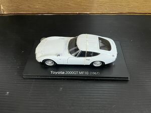 アシェット 国産名車コレクション スペシャル Toyota 2000GT MF10 1967 トヨタ ミニカー