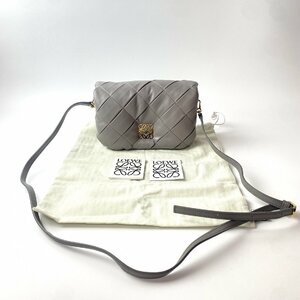 【中古】美品 LOEWE ロエベ レディース パファー ゴヤバッグ ショルダーバッグ 斜めがけ キルティング