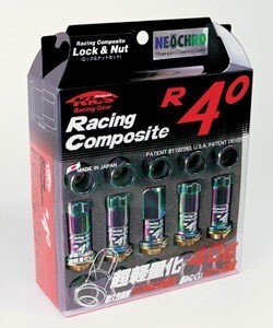 レーシングコンポジットR40/20個SET 4個は予備 /フィットシャトル/GG7,GG8,GP2/ホンダ/M12×P1.5/ロック&ナット/ネオクロ RC11N