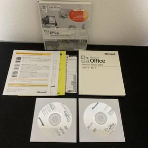 K594　Microsoft Office 2003 Personal Edition　ディスク未開封、説明書付き