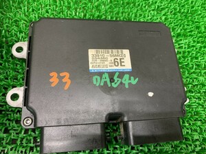 送料520 DA64V エヴリィバン DG64V スクラムバン K6A エンジンコンピューター ECU スロットルボディー ISCV ISCバルブ センサー 33910-56MC