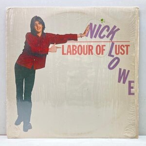 シュリンク良好!! USオリジナル 初版 JC規格 NICK LOWE Labour Of Lust (