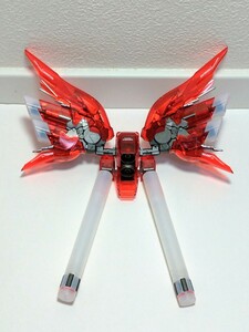 ★送料180円、美品、即決、素組★ 部位 バックパック ランドセル RG 1/144 シナンジュ クリア ガンダム ガンプラ ジャンク　レア パーツ