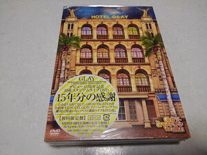 〇　GLAY　グレイ　4枚組DVD♪盤面美品　初回限定版 【　15th Anniversary Special Live 2009 THE GREAT VACATION in NISSAN STADIUM　】