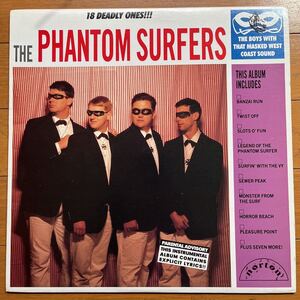 《LP》THE PHANTOM SURFERS 18 Deadly Ones!!! 1991 US Orig.LP GARAGE PUNK MUMMIES JACKIE & THE CEDRICS THE 5.6.7.8