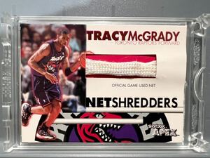 1:960? 鬼レア 99 Skybox Apex Tracy McGrady トレイシー・マグレディ NBA 試合実使用 ネット Net Rickets Panini All-star バスケ 得点王