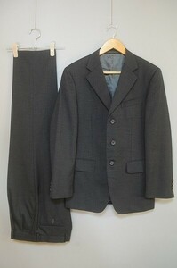 A1214/美品 秋冬 PAUL SMITH COLLECTION ポールスミスコレクション シングル3Bスーツ ジャケット セットアップ 上下M 黒/日本製 メンズ