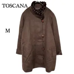 ★TOSCANA トスカーナ★ 高級 チェスターコート M カシミヤ ウール