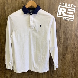 古着 POLO RALPH LAUREN ポロラルフローレン ラガーシャツ 長袖 トップス メンズM相当 1637