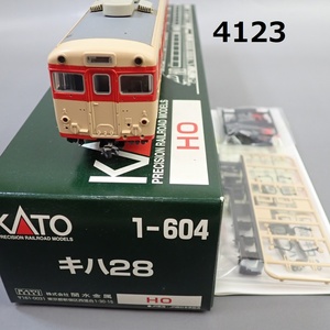 ■FK-4123◆鉄道コレクター放出品　KATO HOゲージ　1-604　キハ28　20240524