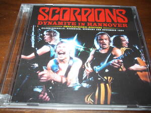 SCORPIONS《 Dynamite in Hannover Soundboard Recording 》★ライブ２枚組