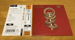 トト【Toto】Ⅳ 聖なる剣 紙ジャケ 紙ジャケット limited edition papersleeve CD Africa / Rosanna / lovers in the night 