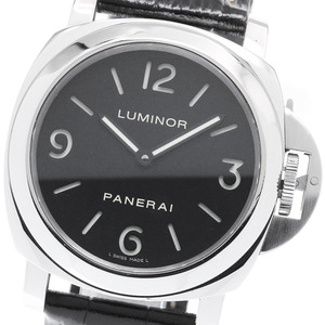 パネライ PANERAI PAM00112 ルミノールベース 手巻き メンズ 良品 _826863