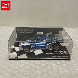 1円〜 ミニチャンプス 1/43 LIGIER FORD JS11 J.LAFFITE WINNER BRAZILIAN GP 1979 #26