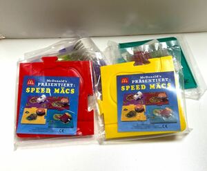 マクドナルド　Speed Macs 未開封品　コンプリート　セット　アドバタイジング　ミールトイ　ファーストフードトイ