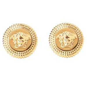 ヴェルサーチ ピアス VERSACE 1005333 1A00620 3J000 メドゥーサ ビギー スタッド ゴールド メンズ ユニセックス アクセサリー