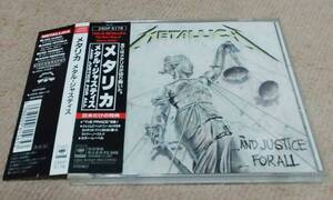 METALLICA　メタリカ ／ メタル・ジャスティス　国内ＣＤ帯付 