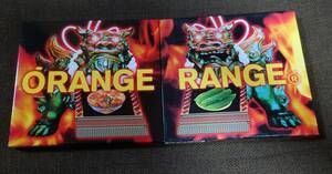ORANGE RANGE オレンジレンジ ORANGE ＋ RANGE 初回盤 ベストアルバム 2枚セット