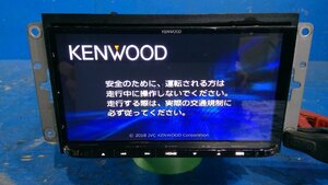 (S)　KENWOOD ケンウッド 彩速ナビ MDV-Z905 2017年地図データ メモリーナビ 簡易動作確認済 CD DVD Bluetooth USB AUX