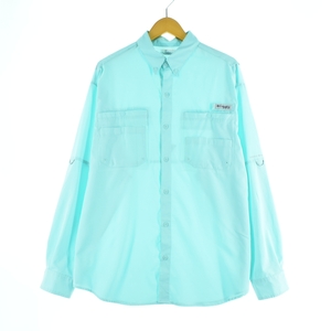 古着 コロンビア Columbia PFG ボタンダウン 長袖 フィッシングシャツ メンズXL /eaa345162 【SS2403】