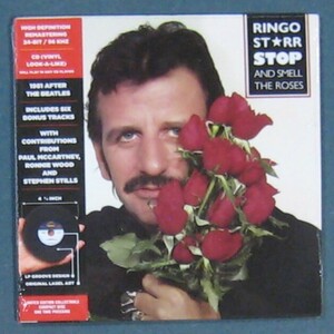 ★新品未開封・紙ジャケ★ Stop And Smell The Roses （Ringo Starr） / RECORD STORE DAY限定盤