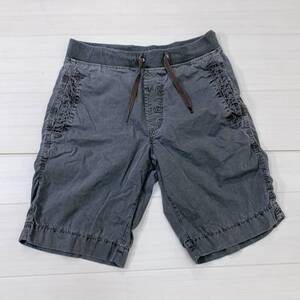 S2536 GAP ギャップ メンズ ハーフパンツ 人気 XS グレー（灰）万能 シンプルデイリーカジュアル ウエストゴム/紐 ポケット