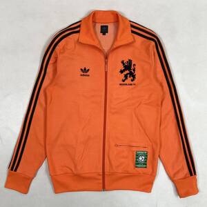 ◆古着 adidas Originals アディダスオリジナルス トラックジャケット ワールドカップ オランダ ジャージ TOTAL FOOT BALL Lサイズ 0.55kg