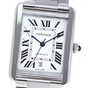 カルティエ CARTIER W5200028 タンクソロ XL デイト 自動巻き メンズ _837140