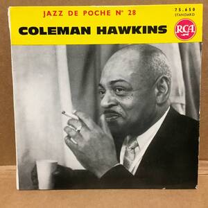 Coleman Hawkins/Jazz de Poche No.28(French EP)