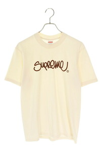 シュプリーム Tシャツ 22SS Handstyle Tee サイズ:S ハンドスタイルロゴTシャツ 中古 BS99