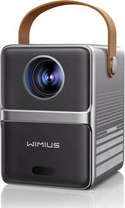 新品　WiMiUS プロジェクター小型 モバイルプロジェクター 12000LM - 【電動フォーカス】短焦点投影 5GWIFI Bluetooth5.2 4K対応