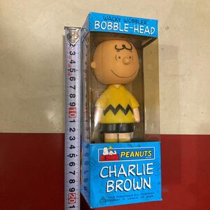 新品当時物スヌーピー チャーリーブラウン[PEANUTS(ピーナッツ)FUNKO(ファンコ)Wacky Wobbler(ワッキーワブラー) バブルヘッド東洋マッコイ