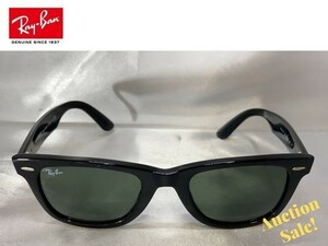 【中古】Ray Ban レイバン サングラス ウェイファーラー RB 2140-F　901　52□22