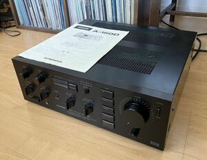 Pioneer A-150D プリメインアンプ ジャンク