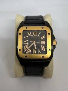 大特価！！ CARTIER (カルティエ) サントス 100 LM PG W2020009(付属付き)