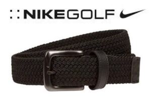 送料無料 新品 NIKE GOLFウーヴンストレッチベルトXL(US)44-46