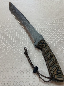 【新品】松田菊男氏 キクナイフ KIKU KNIVES Anaconda アナコンダ サイン入り