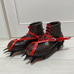 登山靴　山幸　約28cm、モンベル　アイゼン10本爪