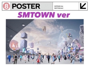 SMCU SMTOWN ver 初回限定特典 ポスター トレカ EXPRESS SM Winter Album photocard