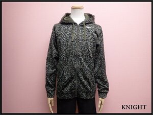 NIKE THERMA FIT 迷彩柄ジップパーカー・M□ナイキ/カモフラ/裏起毛/メンズ/25*1*2-13