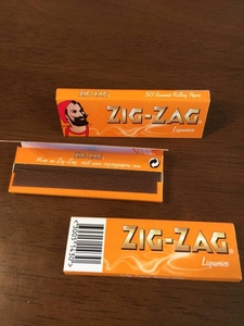 ジグザグ zigzag 手巻き タバコ ペーパー リコリス 20個セット 送料無料！