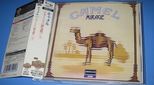 ♪♪高音質 SHM-CD ！！ キャメル 名盤「ミラージュ 蜃気楼 Mirage」+4 帯付　CAMEL 2013盤 ♪♪