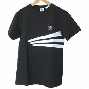 新品未使用◆送料無料●(OT)(レディースXL)アディダスオリジナルス adidasoriginals 黒レギュラーTシャツ／レディース